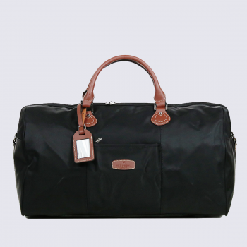 Sac de voyage Hexagona, Sac de voyage format cabine mixte en nylon noir