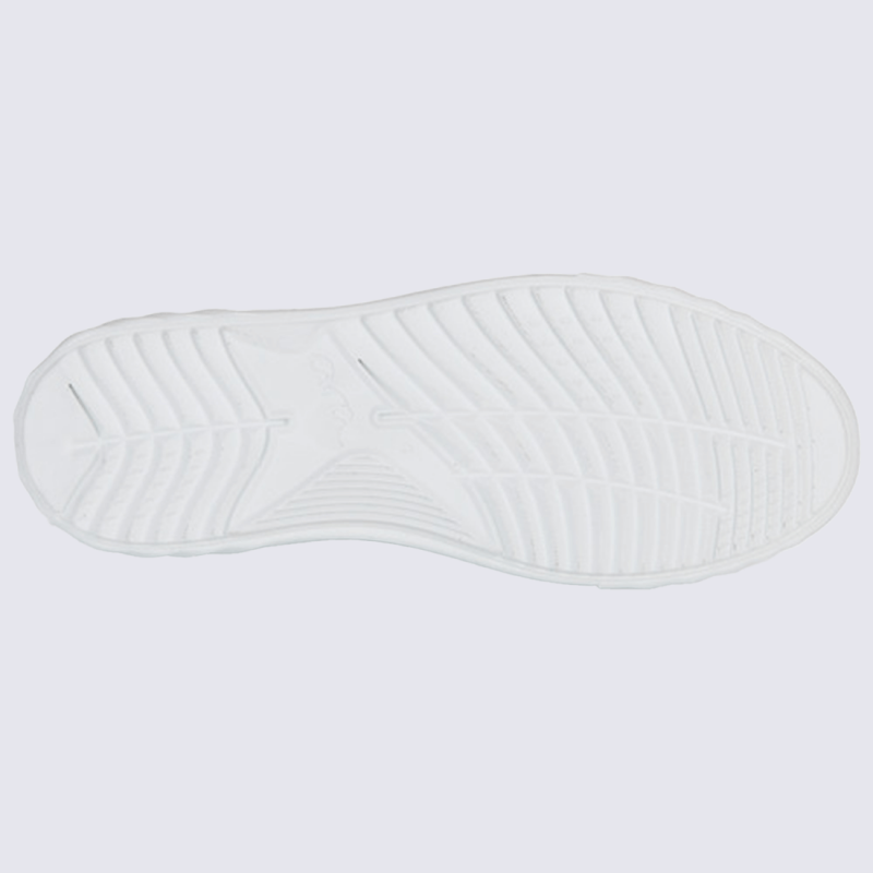 Baskets Ara, baskets Monaco femme en cuir blanc et abricot