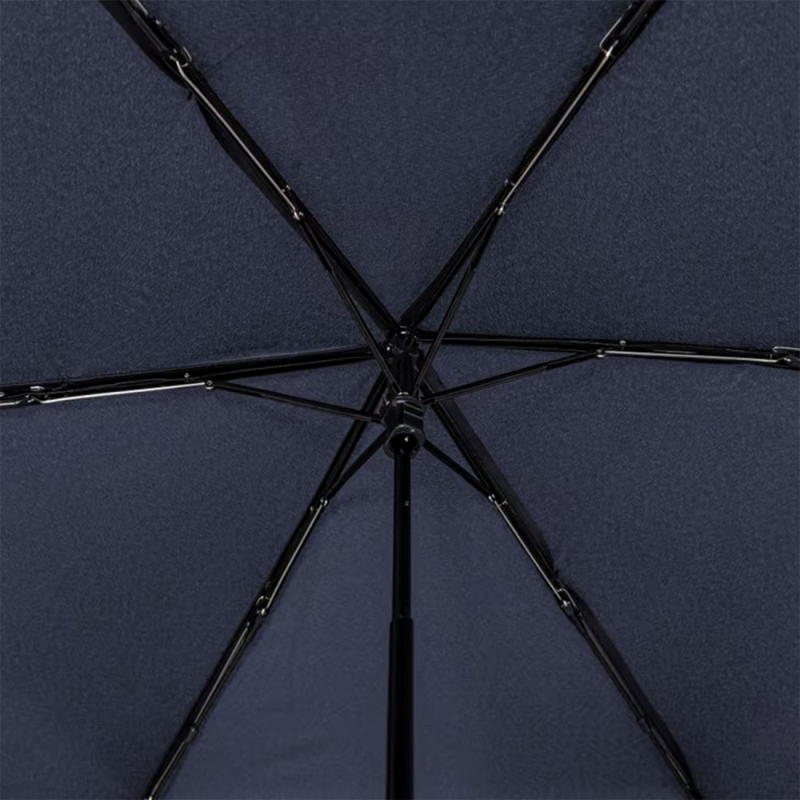 Parapluie X4U Knirps, Parapluie compact ultra-léger mixte en polyester bleu marine