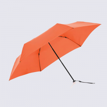 Parapluie X4U Knirps, Parapluie compact ultra-léger mixte en polyester orange