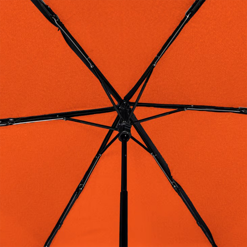 Parapluie X4U Knirps, Parapluie compact ultra-léger mixte en polyester orange