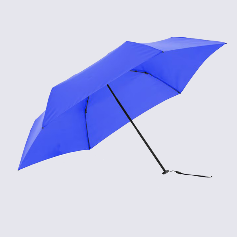 Parapluie X4U Knirps, Parapluie compact ultra-léger mixte en polyester bleu