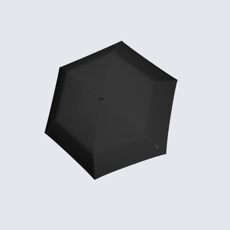 Parapluie X4U Knirps, Parapluie compact ultra-léger mixte en polyester noir