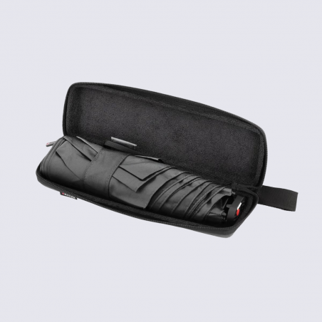 Parapluie X4U Knirps, Parapluie compact ultra-léger mixte en polyester noir