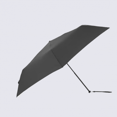 Parapluie US 050 Knirps, Parapluie slim ultra-léger mixte en polyester noir