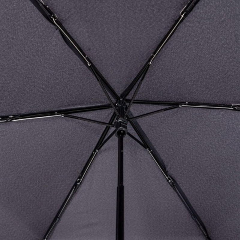 Parapluie US 050 Knirps, Parapluie slim ultra-léger mixte en polyester noir