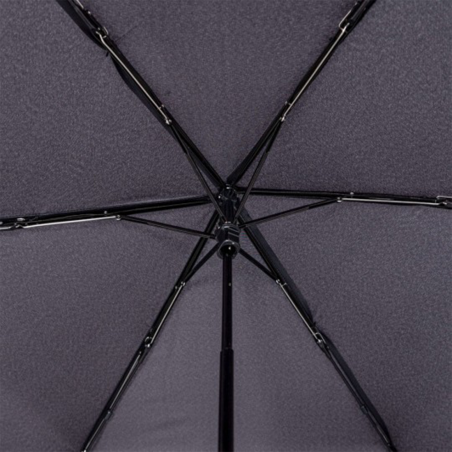 Parapluie US 050 Knirps, Parapluie slim ultra-léger mixte en polyester imprimé graphique noir et blanc