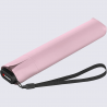 Parapluie US 050 Knirps, Parapluie slim ultra-léger mixte en polyester rose Heat Shield