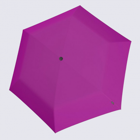 Parapluie U.200 Knirps, Parapluie pliant automatique ultra-léger mixte en polyester fuchsia