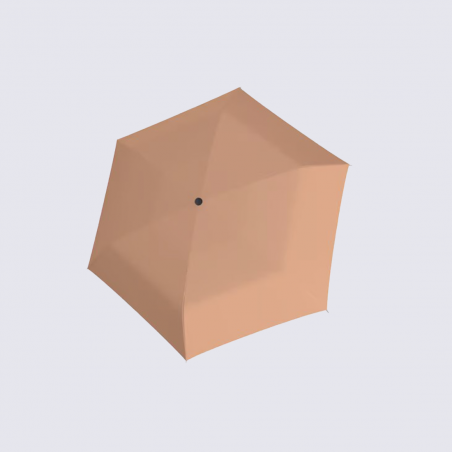 Parapluie U.200 Knirps, Parapluie pliant automatique ultra-léger mixte en polyester beige