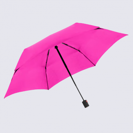 Parapluie U.200 Knirps, Parapluie pliant automatique ultra-léger mixte en polyester rose vif