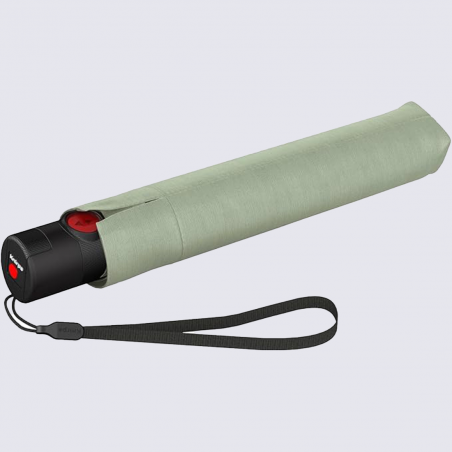 Parapluie U.200 Knirps, Parapluie pliant automatique ultra-léger mixte en polyester vert menthe