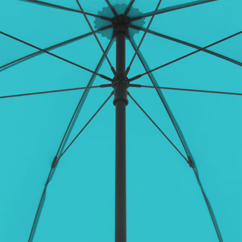 Parapluie U.900 Knirps, parapluie canne XXL mixte en polyester turquoise