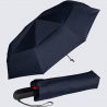 Parapluie Knirps Fiber Xtreme Duomatic XXL, parapluie de poche automatique mixte en polyester bleu marine