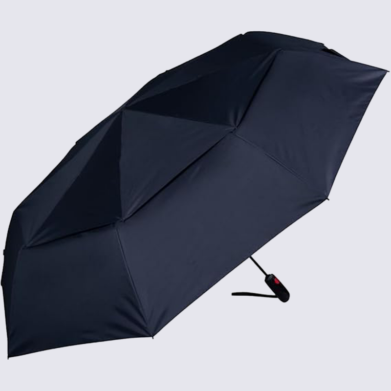 Parapluie Knirps Fiber Xtreme Duomatic XXL, parapluie de poche automatique mixte en polyester bleu marine