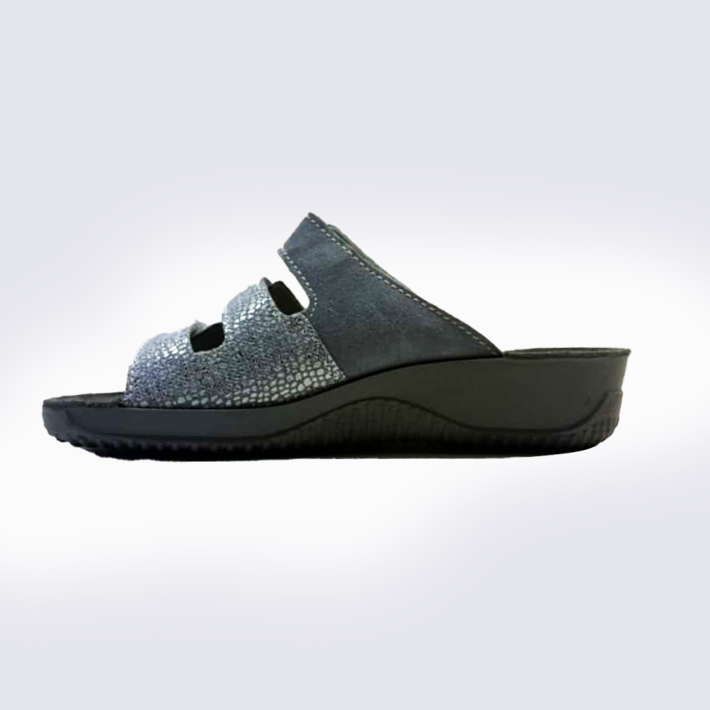 Mules Rohde, mules à bride velcro femme baltique