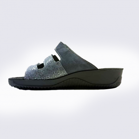 Mules Rohde, mules à bride velcro femme baltique