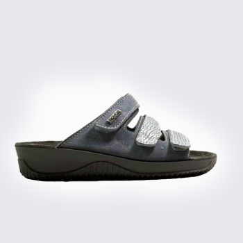 Mules Rohde, mules à bride velcro femme baltique