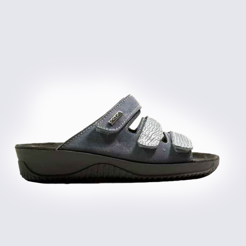 Mules Rohde, mules à bride velcro femme baltique