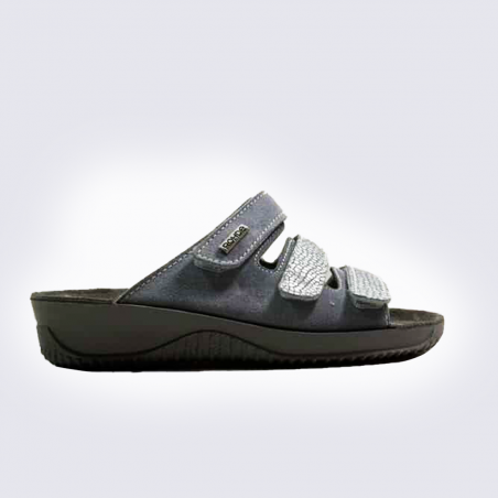 Mules Rohde, mules à bride velcro femme baltique