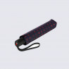 Parapluie Knirps A.200 Duomatic, parapluie de poche automatique mixte en polyester marine à pois rouges