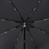 Parapluie pliant Duomatic T.260 Knirps, Parapluie compact mixte en polyester noir