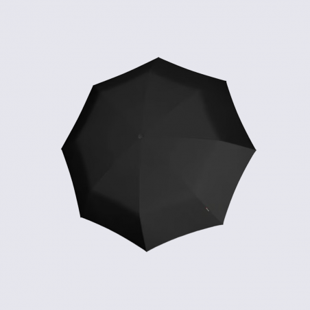 Parapluie pliant Duomatic T.260 Knirps, Parapluie compact mixte en polyester noir