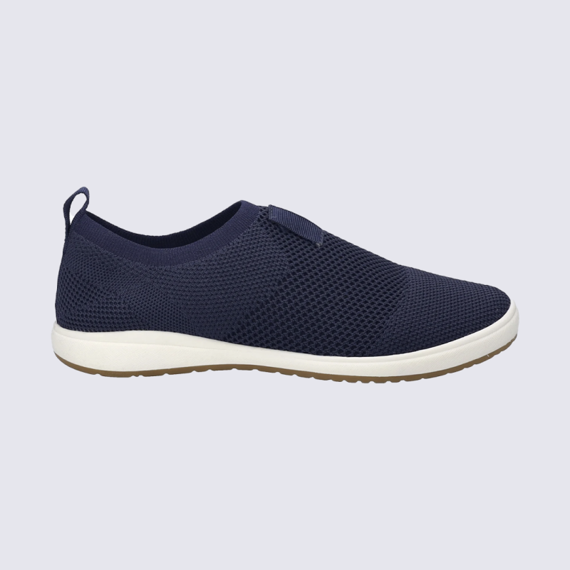 Chaussures Josef Seibel, Chaussures basses femme en textile indigo