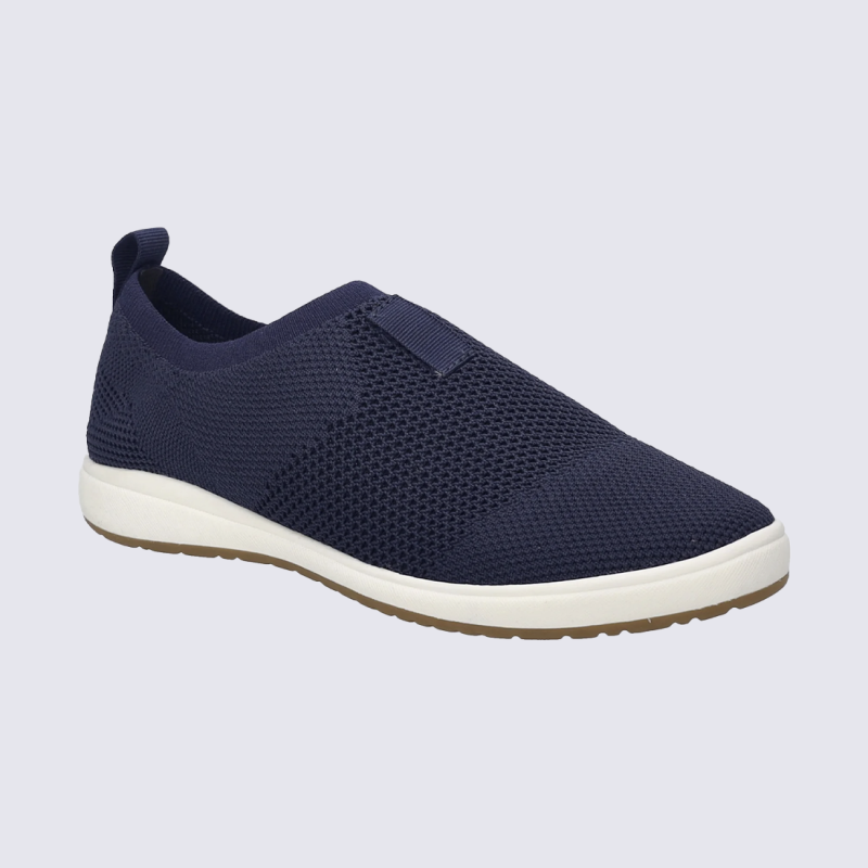 Chaussures Josef Seibel, Chaussures basses femme en textile indigo