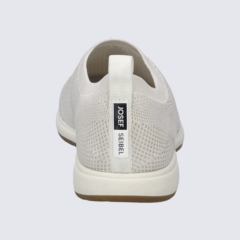 Chaussures Josef Seibel, Chaussures basses femme en textile blanc