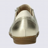 Baskets Mobils, baskets femme en cuir lisse gold