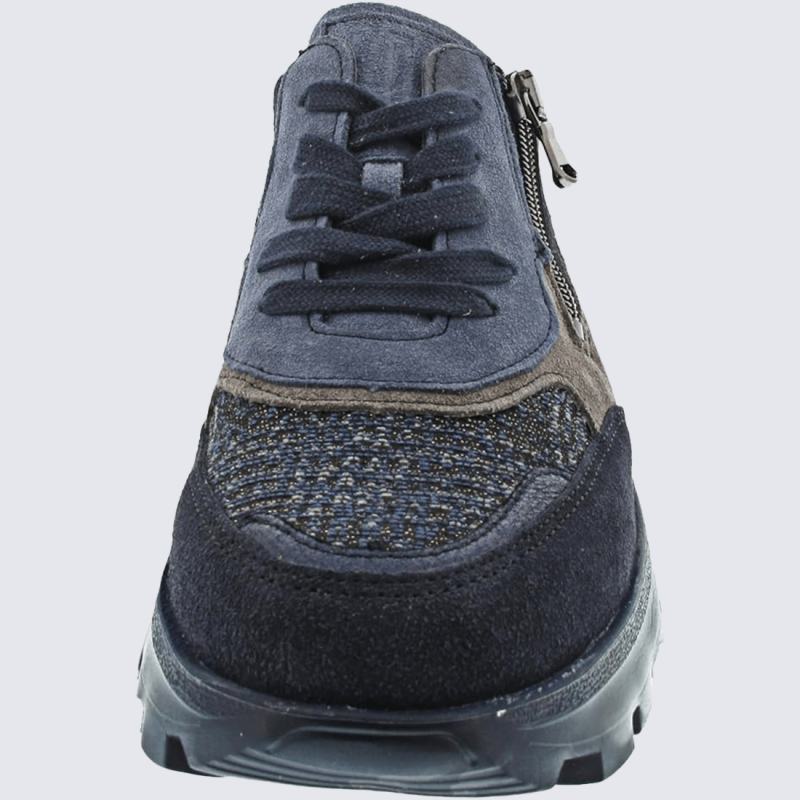 Baskets Waldlaufer, baskets inédite confortables pour femme en cuir jeans