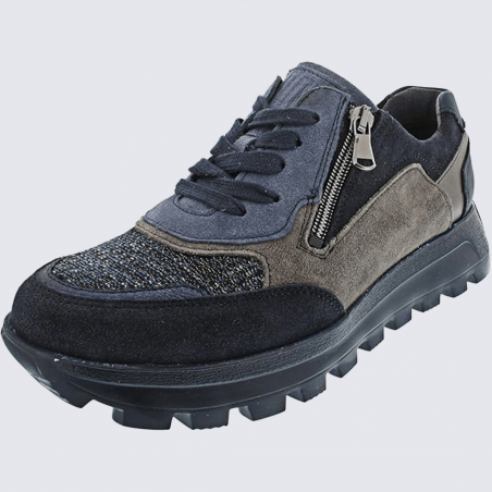 Baskets Waldlaufer, baskets inédite confortables pour femme en cuir jeans