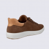 Baskets ECCO, Baskets respirante et chic slip-on homme en cuir cacao