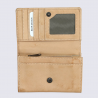 Portefeuille Bear, portefeuilles à rabat femme en cuir baltic beige