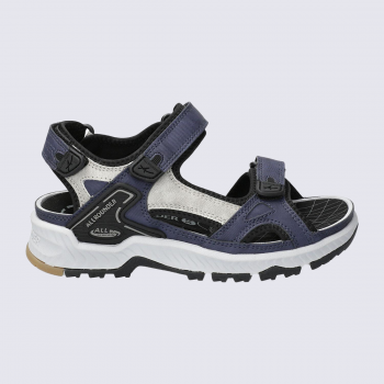 Sandales Allrounder, sandales à velcro sportives femme textile caban alliage