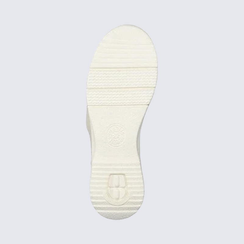 Sneaker MEPHISTO, sneaker confort femme en cuir multicolore Kaki clair