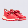 Mules Wonders, mules confort et chic femme rouge