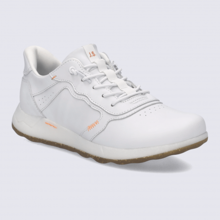 Baskets Josef Seibel, baskets tendances femme blanc