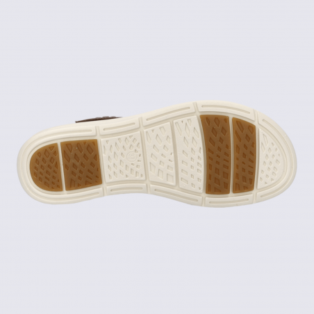 Sandales Sevran 01 Josef Seibel, Sandales brides croisées femme en cuir cognac