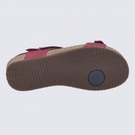 Sandales Tonga 78 Josef Seibel, Sandales brides croisées femme en cuir rose