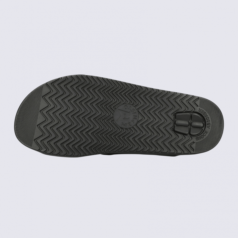 Mules Mephisto, mules ouvertes confortables homme en cuir marron foncé
