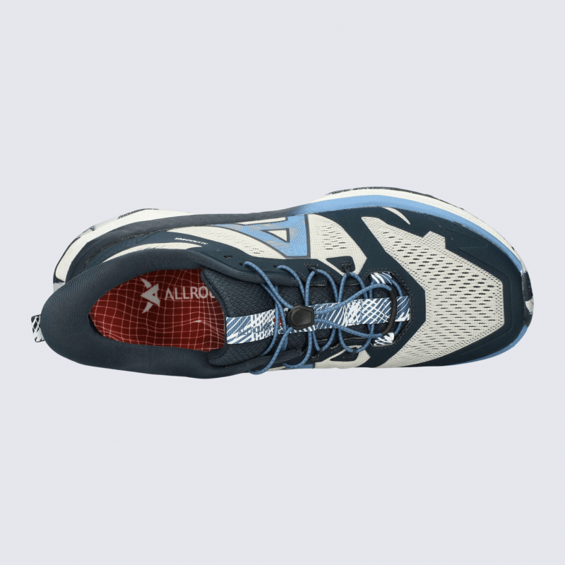 Baskets Allrounder, baskets sportive et confortable homme en textile innovant bleu