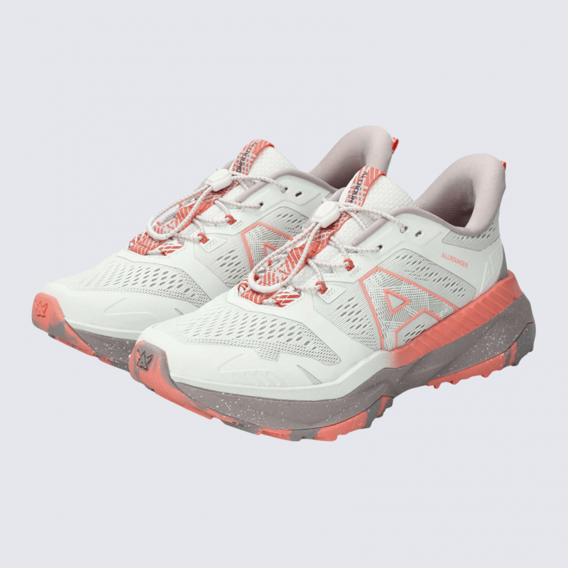 Baskets Allrounder, sneakers confortables femme en textile Astera crème
