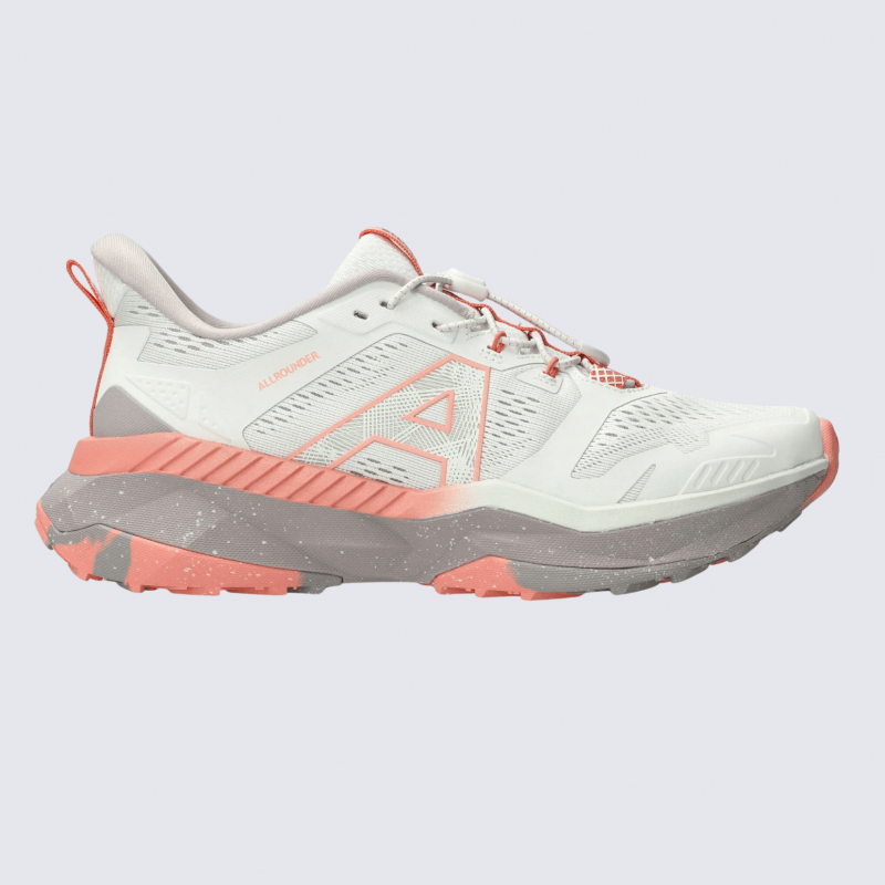 Baskets Allrounder, sneakers confortables femme en textile Astera crème