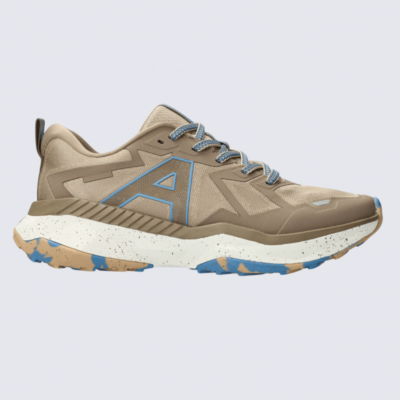 Baskets Allrounder, baskets sportive et confortable homme en textile beige
