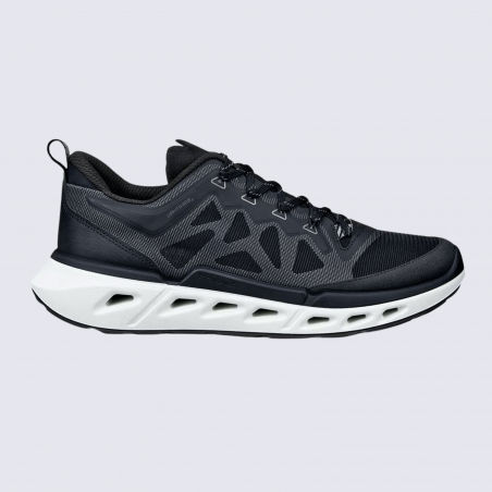 Baskets ECCO, Baskets respirante avec laçage rapide et semelle amortissante homme noir