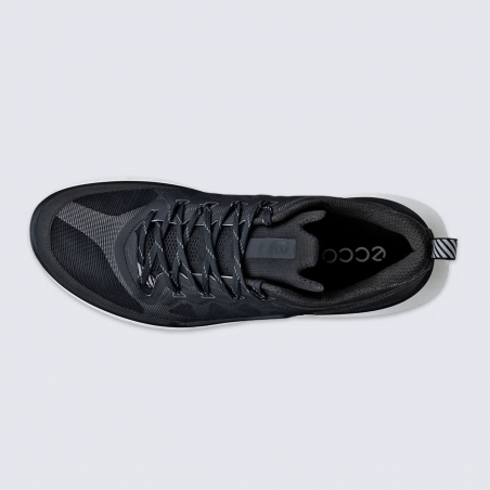 Baskets ECCO, Baskets respirante avec laçage rapide et semelle amortissante homme noir