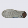 Baskets Allrounder, baskets sportive et confortable homme en cuir velours et textile argent