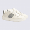 Baskets Lloyd, sneaker tendances homme en cuir blanc